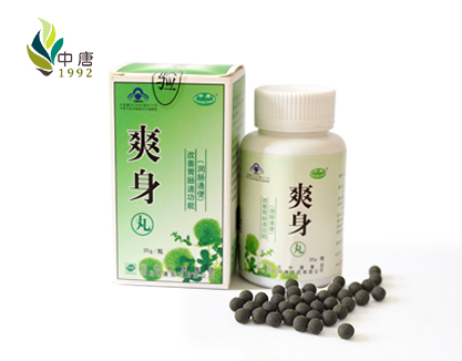 鋼柱牌爽身丸