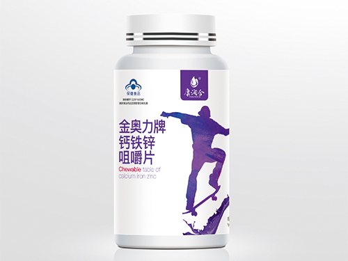 鈣鐵鋅咀嚼片
